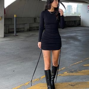 LIONESS Military Minds Long Sleeve Dress